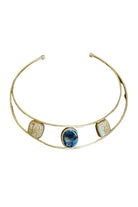 Manus In Mano-Sarov Akik Taş Gümüş Tasma Kolye-Kolye-1-Milagron.com