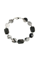 Manus In Mano-Tripoli Doğal Taş Gümüş Bileklik-Bileklik-1-Milagron.com