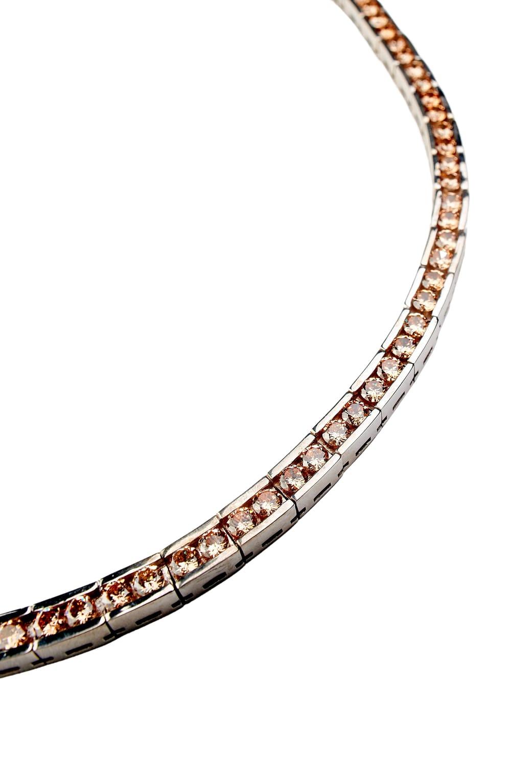 Manus In Mano-Valence Zirkon Su Yolu Gümüş Kolye-Kolye-1-Milagron.com