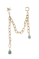 Manus In Mano-Vila Gümüş Earcuff Küpe-Küpe-1-Milagron.com