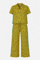 Naomi Çiçekli Vegan Kupra Pj Set - 1