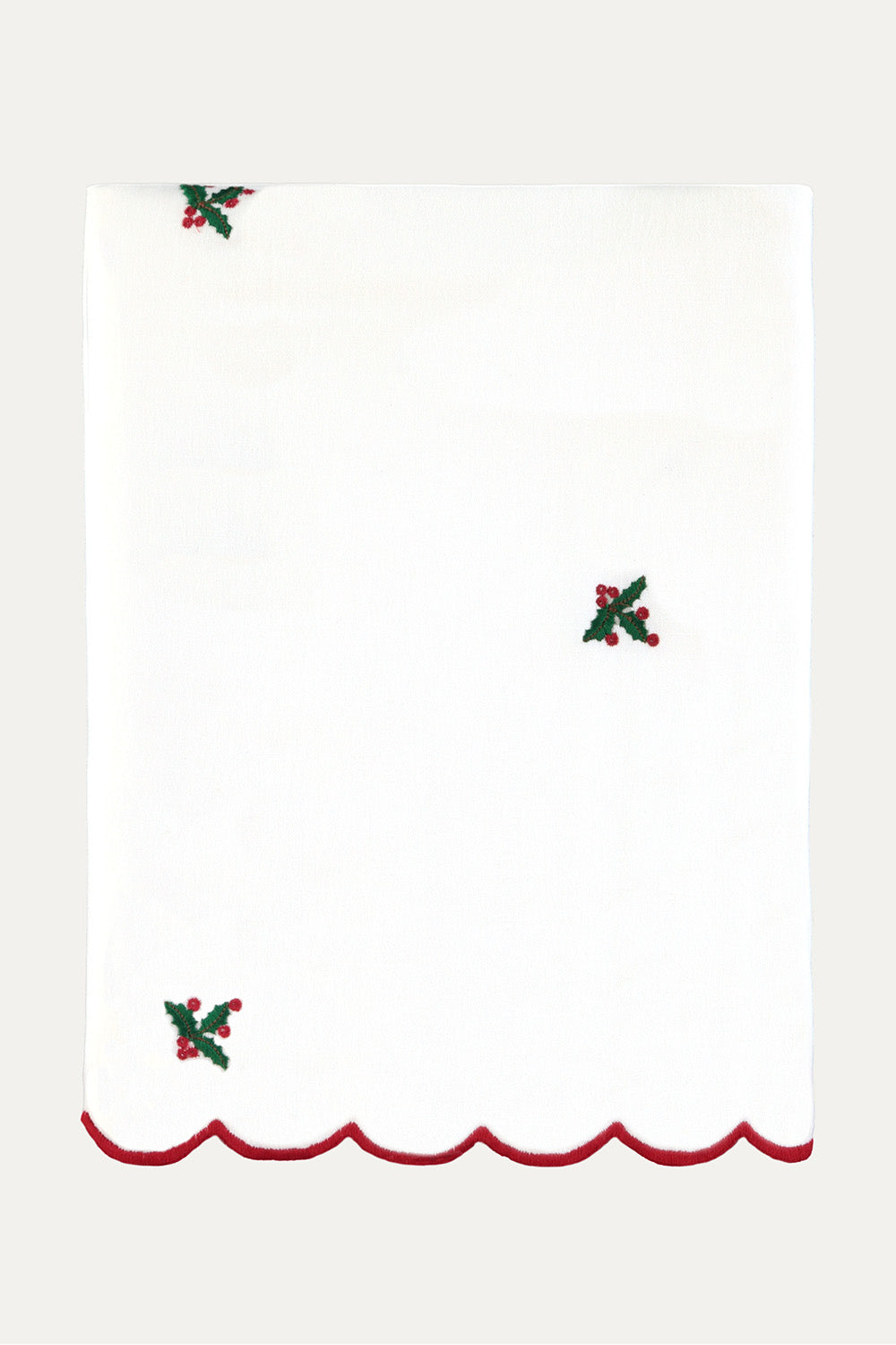 Christmas Holly Masa Örtüsü – 150 × 250 Cm  - 1