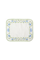 Sılvestre Amerikan Servis & Peçete Seti – Beyaz / Mavi - 3