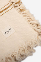 Maris Atelier-Root Yatak Örtüsü | Mustard-Yatak Örtüsü-2-Milagron.com