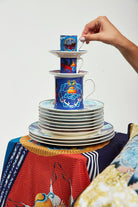 Martius-1001 Night Tales Servis Tabağı 2'Li-Tabak & Kase-1-Milagron.com