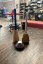 Massello Design-Conico 3'lü Ahşap Şamdan & T-light Mumluk-Mumluk & Şamdan-3-Milagron.com