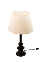 Massello Design-Elegante Ahşap Abajur Siyah-Masa Lambası-2-Milagron.com