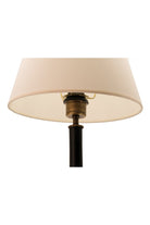 Massello Design-Elegante Ahşap Abajur Siyah-Masa Lambası-4-Milagron.com