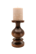 Massello Design-Lathe 3'lü Ahşap Sütun Mumluk-Mumluk & Şamdan-4-Milagron.com