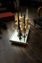 Massello Design-Tempo 5'li Ahşap Şamdan & Mumluk-Mumluk & Şamdan-3-Milagron.com