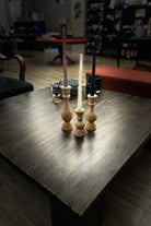 Massello Design-Tornio 3'lü Ahşap Şamdan & Mumluk-Mumluk & Şamdan-3-Milagron.com