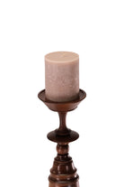 Massello Design-Vita Ahşap Sütun Mumluk-Mumluk & Şamdan-3-Milagron.com