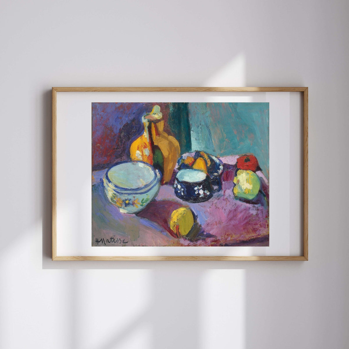 Henri Matisse - Tabaklar Ve Meyveler
