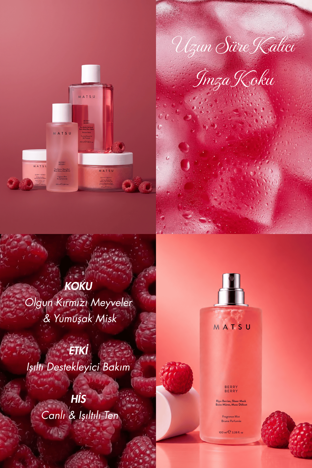 Berry Berry Meyvemsi Vücut Misti