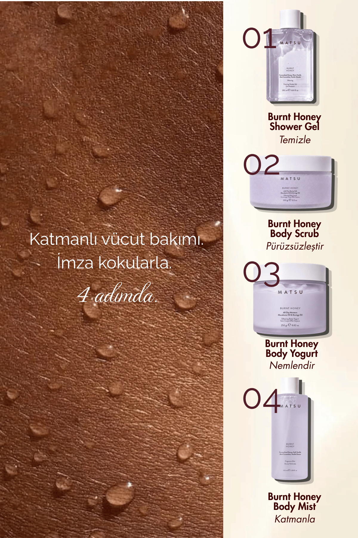Burnt Honey Yumuşatıcı Vücut Nemlendirici