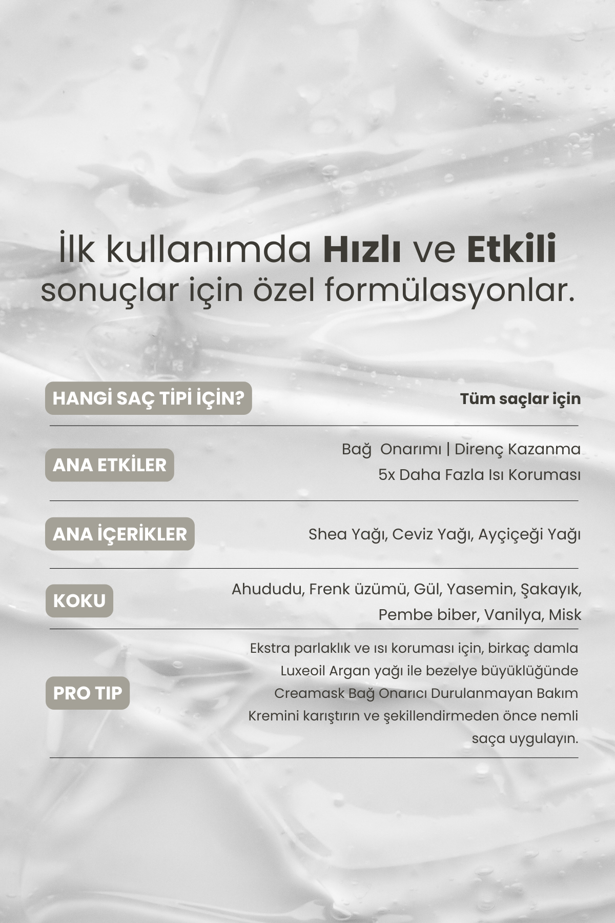 Creamask | Bağ Onarıcı Durulanmayan Bakım Kremi 100 Ml - 4