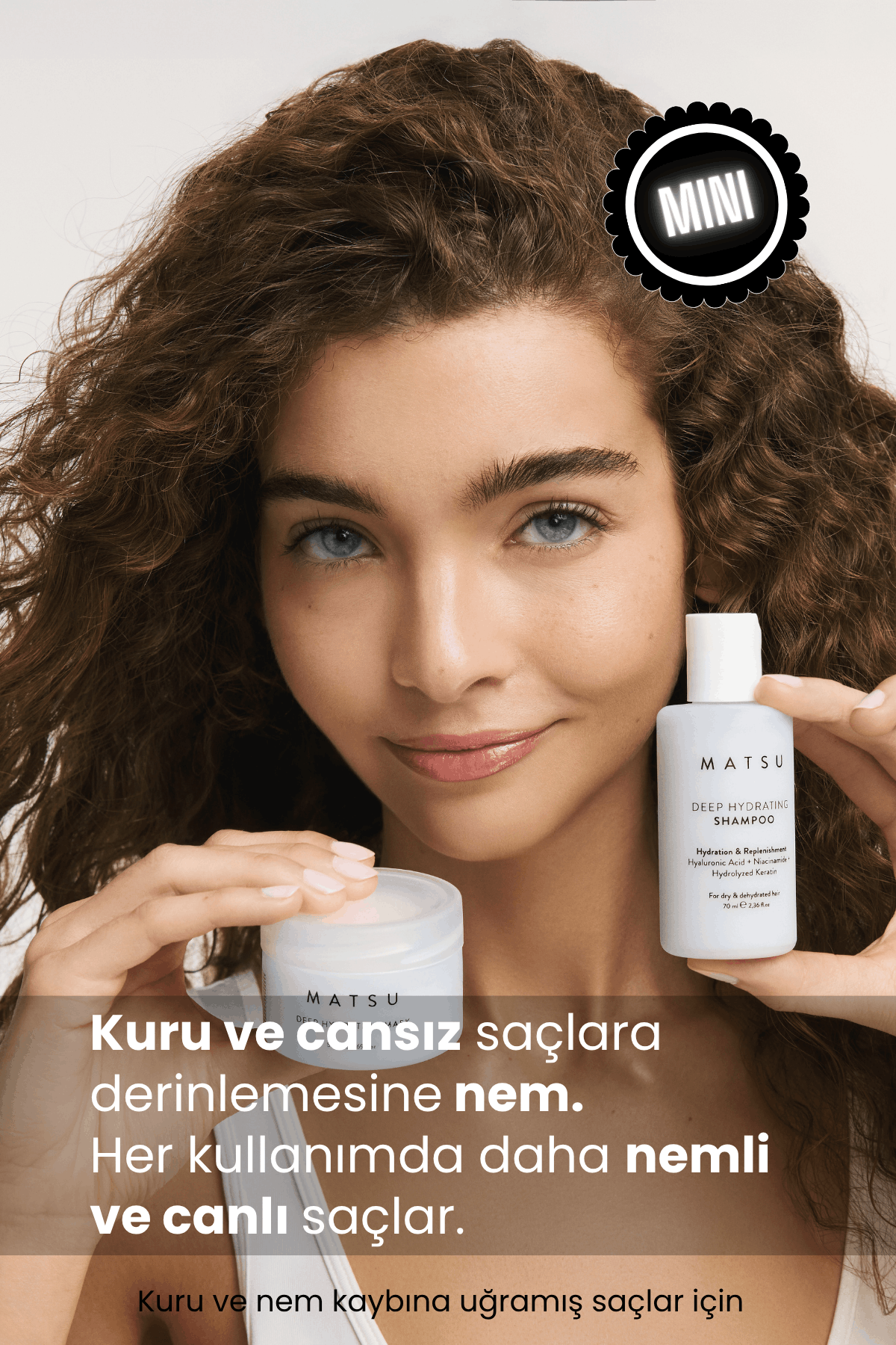 Deep Hydrating | Yoğun Nem Şampuanı 70 Ml