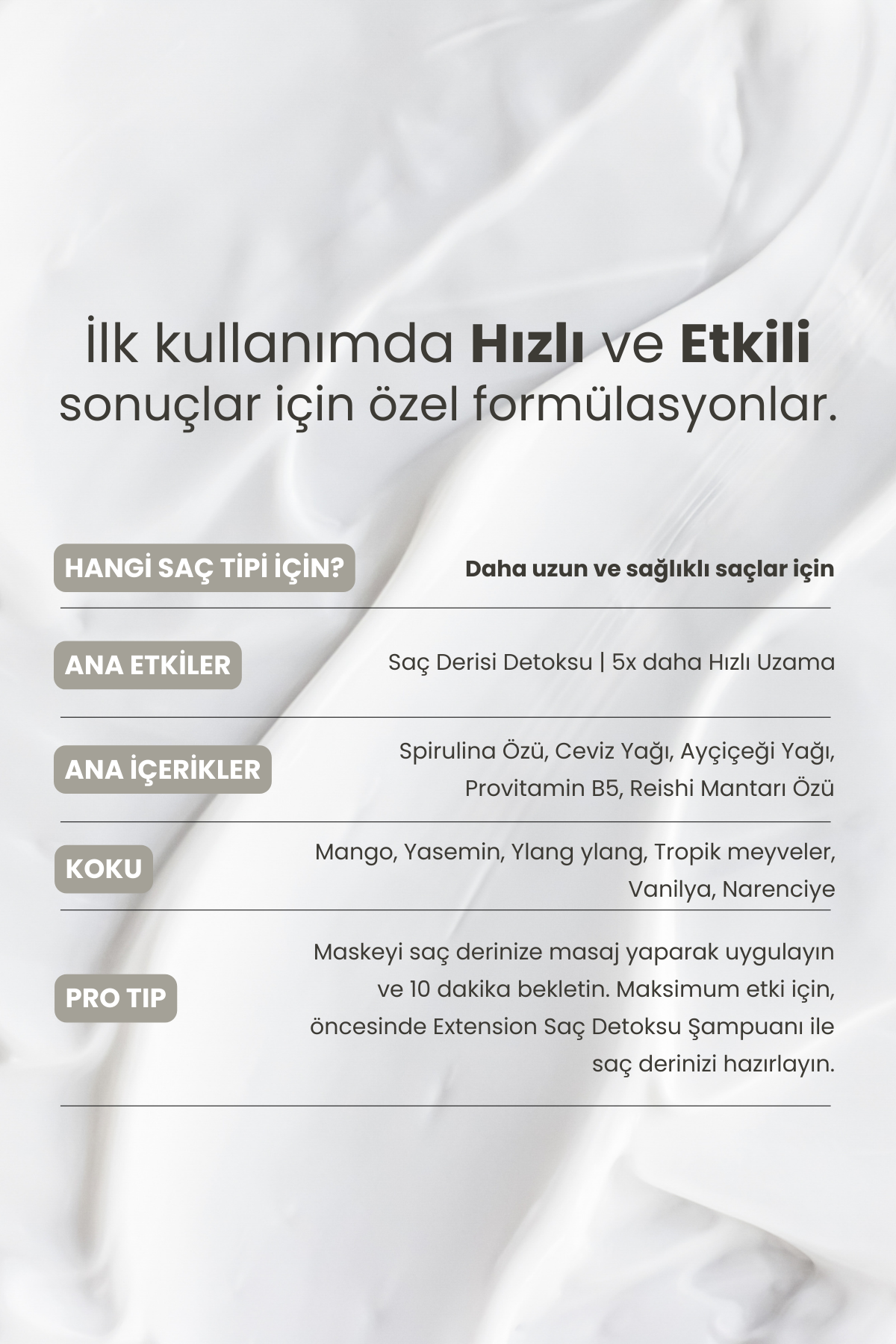 Extension | Saç Derisi Bakım Maskesi 50 Ml