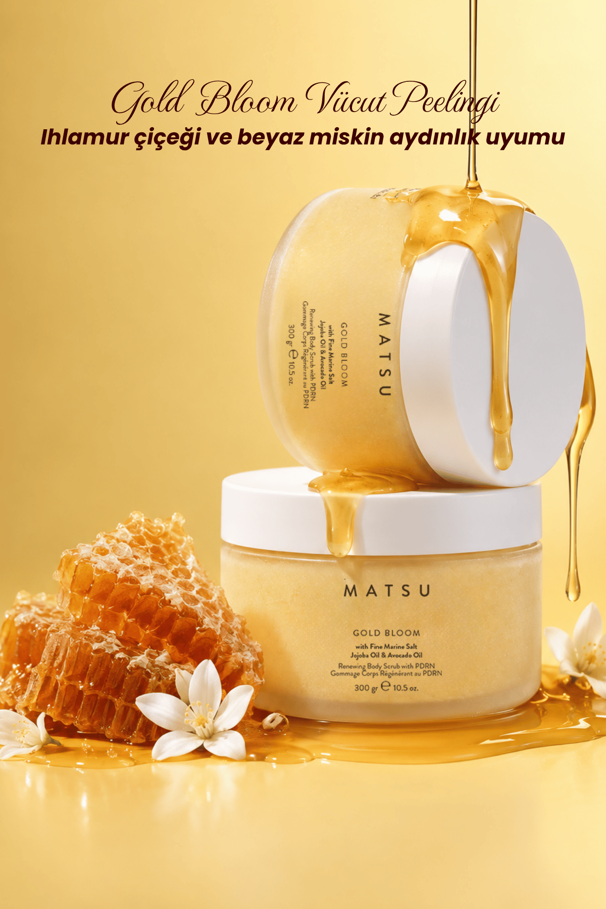 Gold Bloom Pdrn Yenileyici Vücut Peelingi