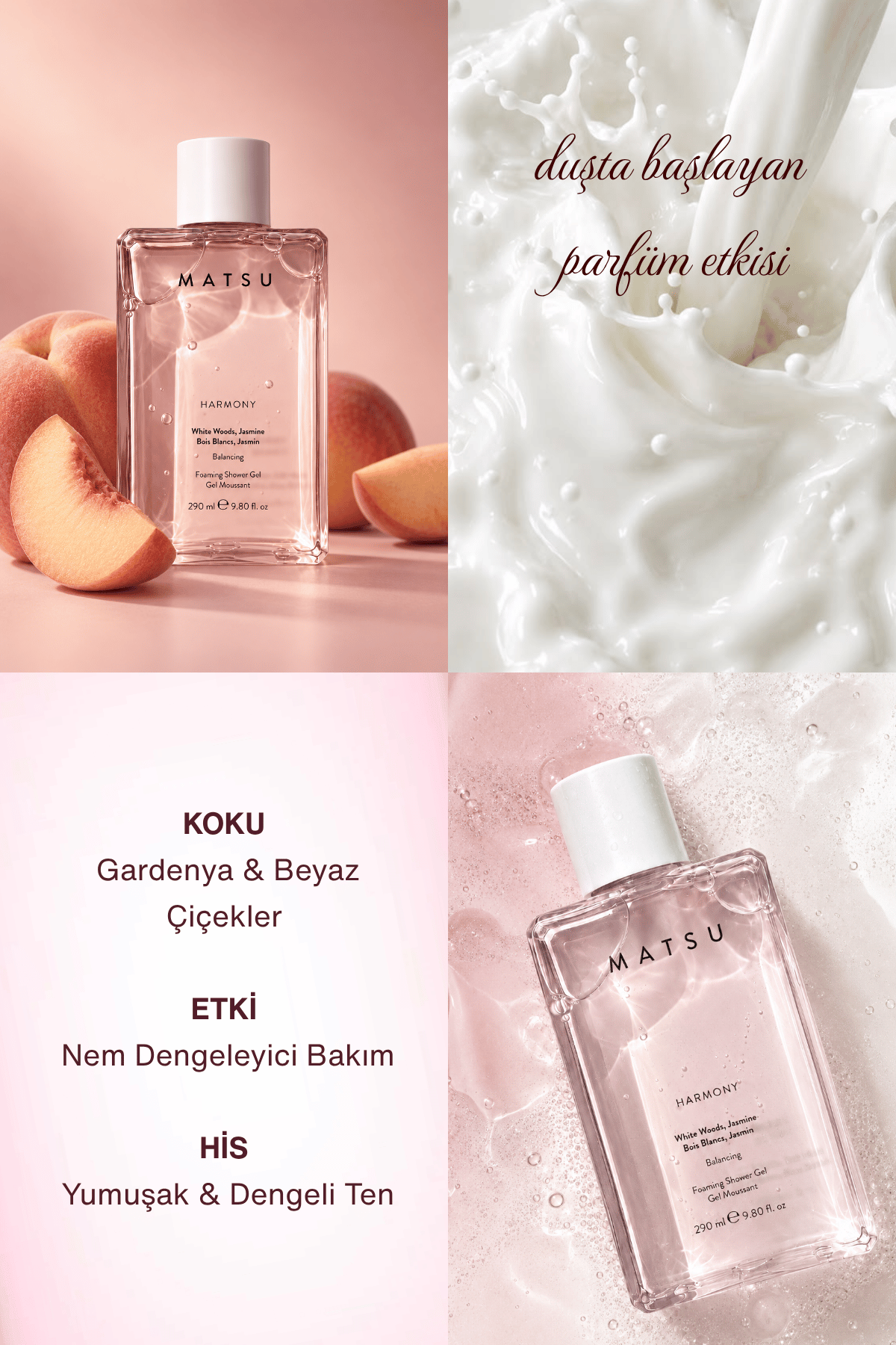 Harmony Çiçeksi Aromatik Duş Jeli