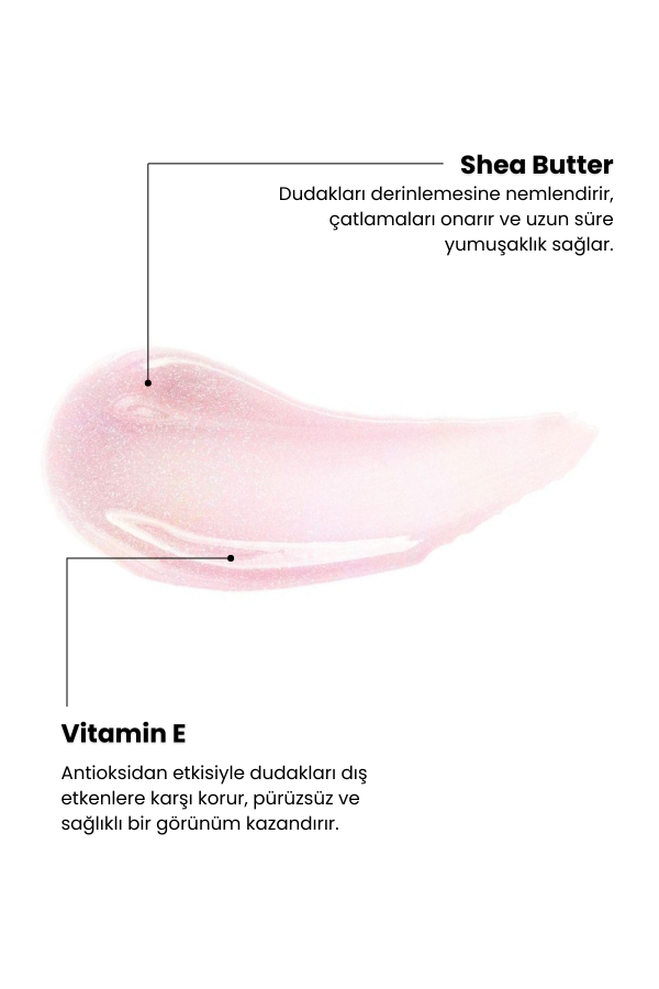 Ice Pop| 2In1 Renk Veren & Nemlendirici Parlak Lip Balm 10 Ml