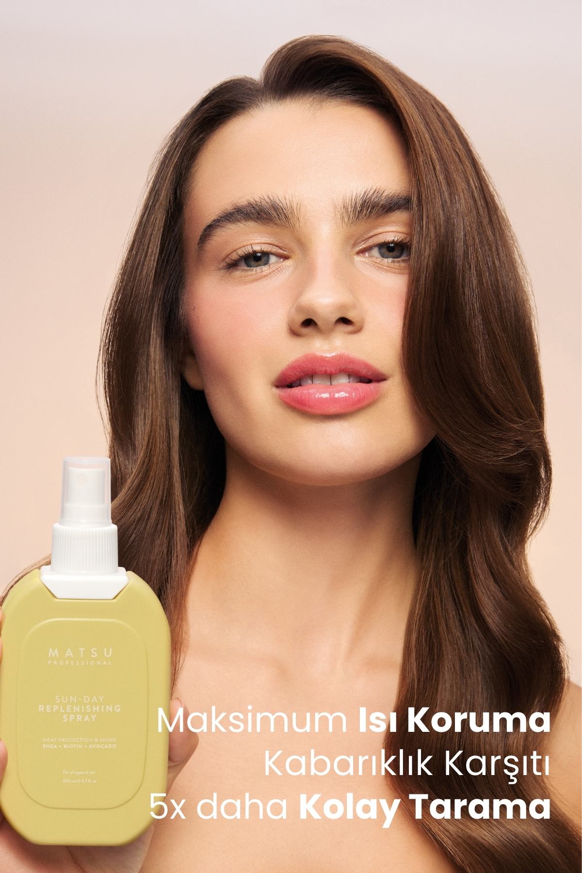 Isı Koruyucu ve Bağ Onarıcı Saç Bakım Seti