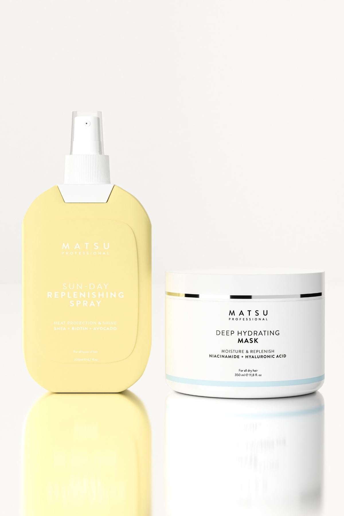 Isı Koruyucu ve Nemlendirici Saç Bakım Seti