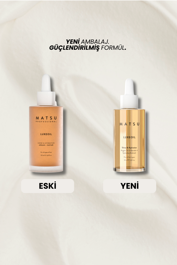 Luxeoil | Argan & Havyar Besleyici Saç Bakım Yağı 50 Ml