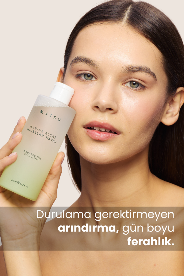 Marine Algae | Hassas Ciltlere Uygun Nemlendirici Micellar Yüz Temizleme Suyu