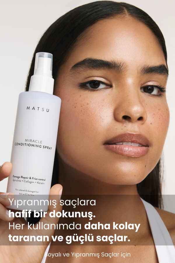 Matsu-Miracle | Biotinli Onarıcı Kolay Tarama Spreyi 200 Ml-Saç Spreyi-3-Milagron.com