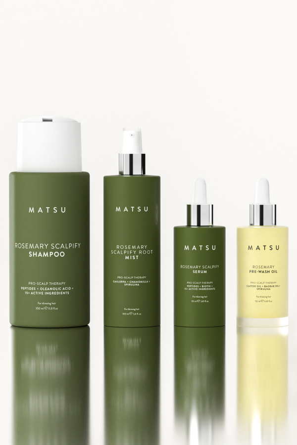 Scalpify Biberiyeli | Saç Derisi Bakım 4’Lü Set (Şampuan + Mist + Serum + Pre-Wash)