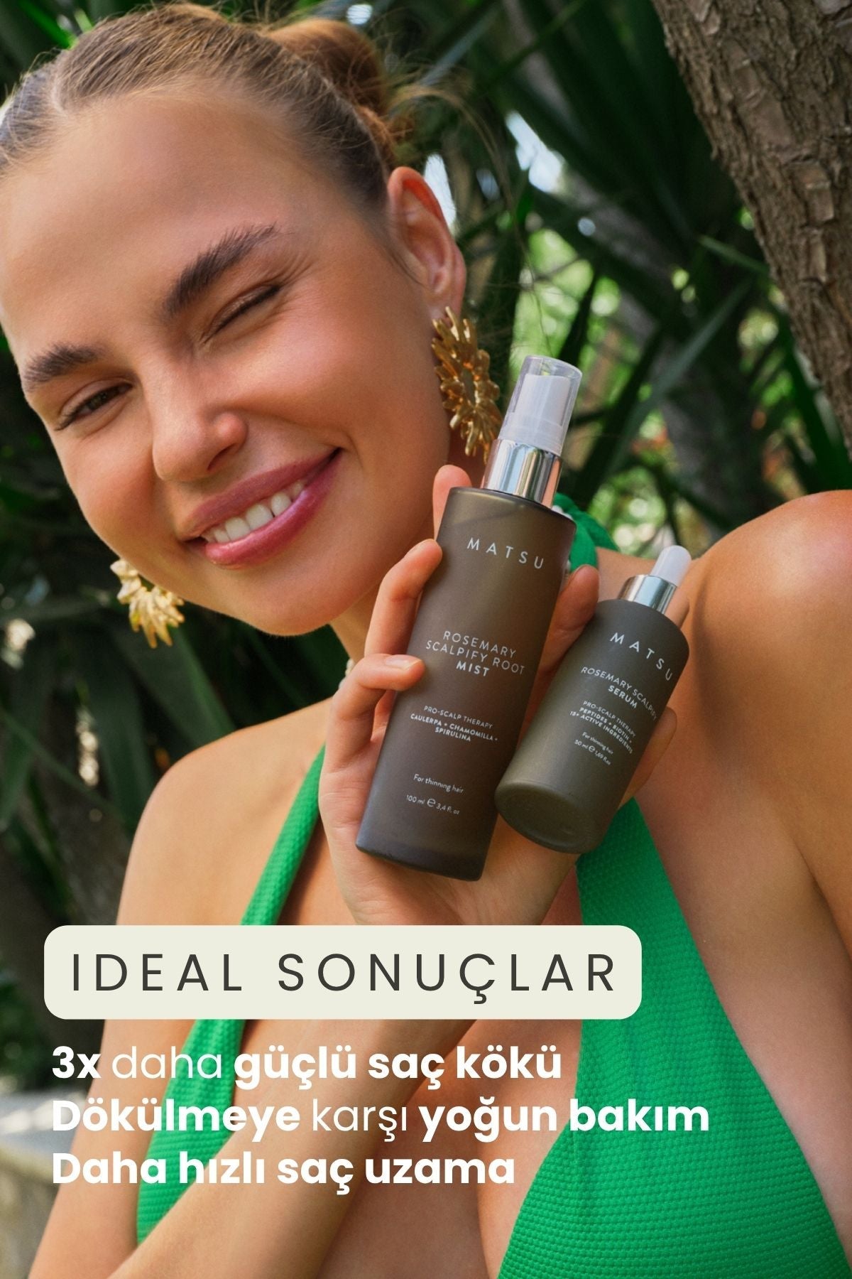 Matsu-Scalpify Saç Derisi Serumu | Dökülme Önleyici & Folikül Güçlendirici Biberiye + Biotin + Peptit-Saç Serumu-2-Milagron.com