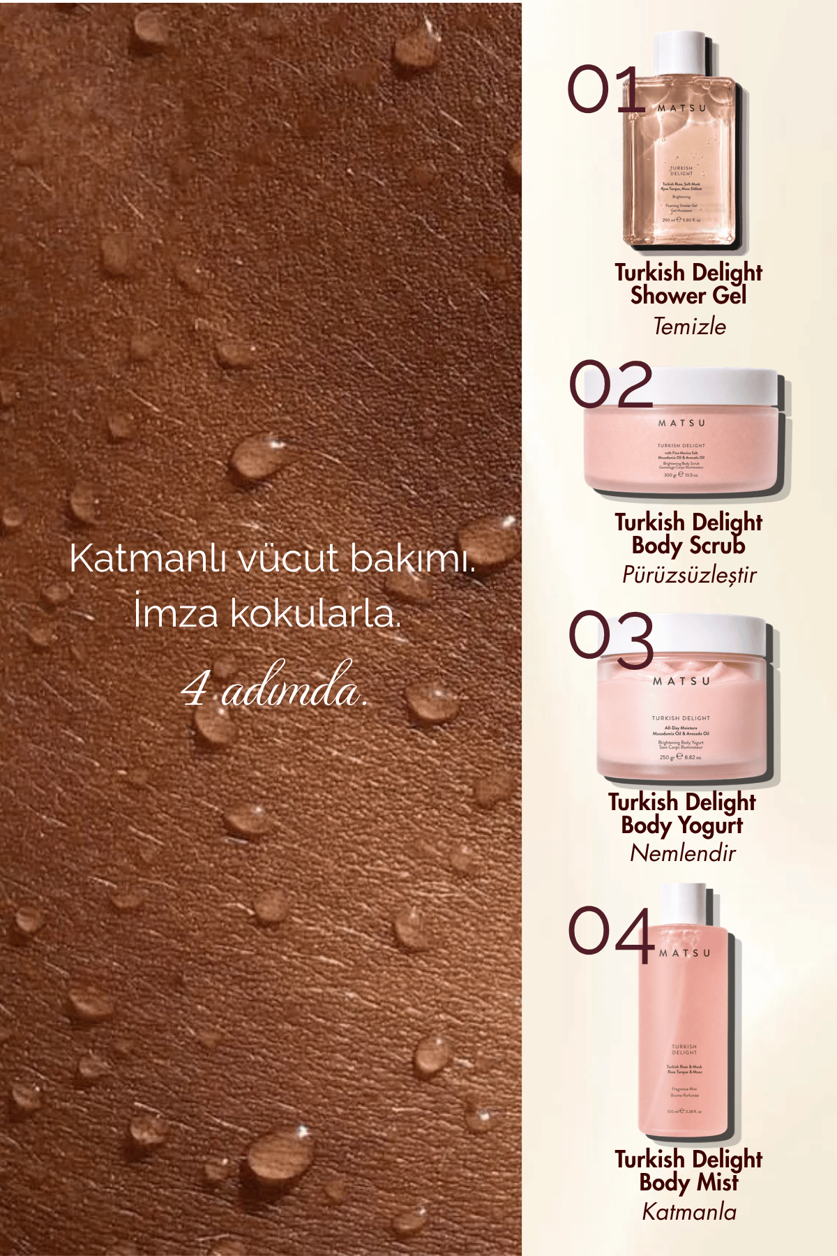Turkish Delight Güllü Aromatik Duş Jeli