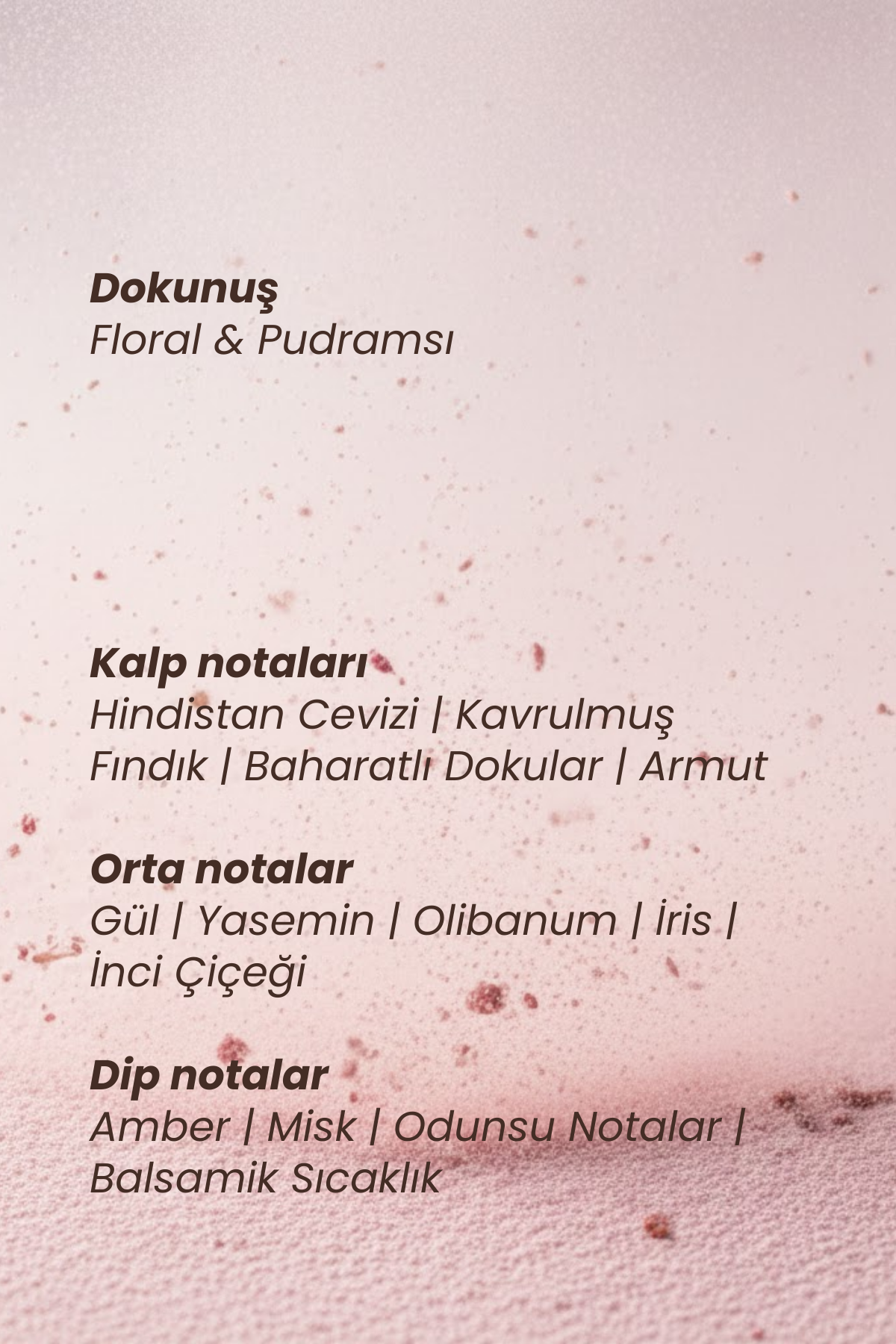 Turkish Delight Saç ve Vücut Misti | Çiçeksi Notalar