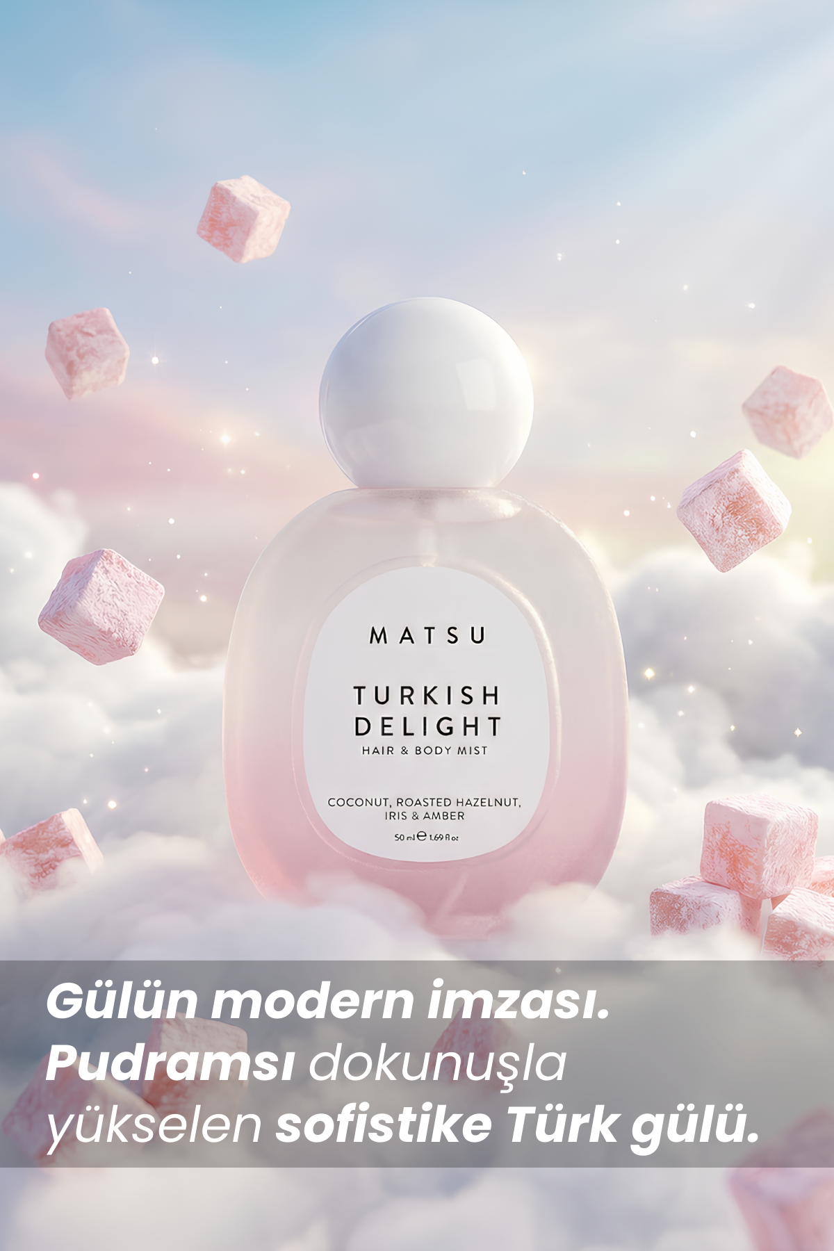 Turkish Delight Saç ve Vücut Misti | Çiçeksi Notalar