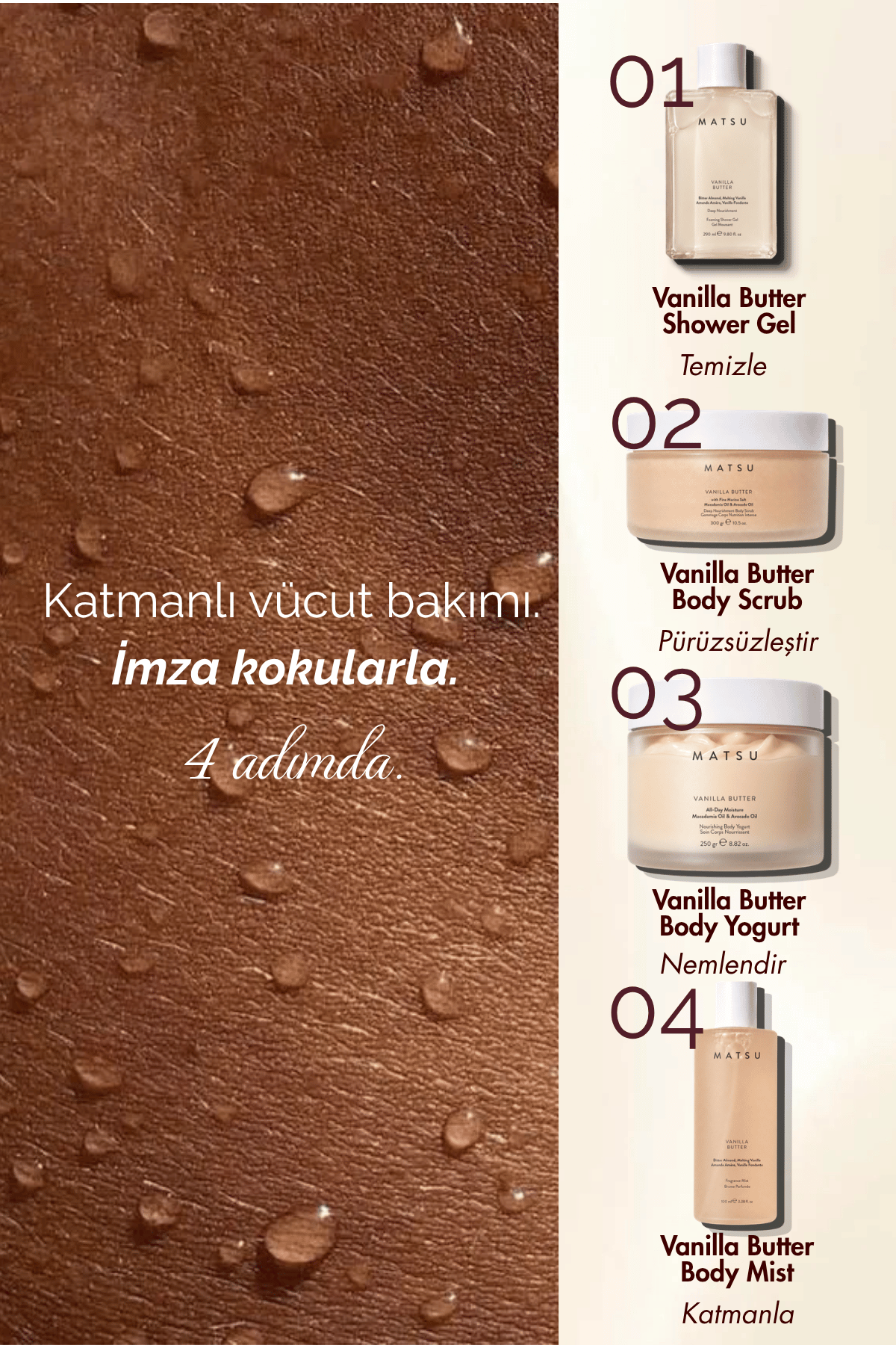 Vanilla Butter Vanilyalı Aromatik Duş Jeli