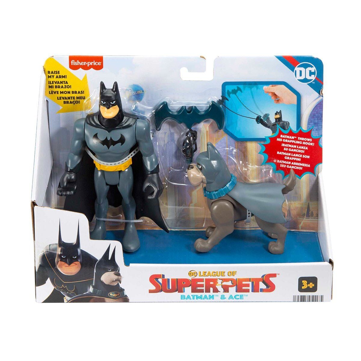 Hgl01 Imaginext Dc League Of Super Pets - Kahramanlar Ve Hayvanlar