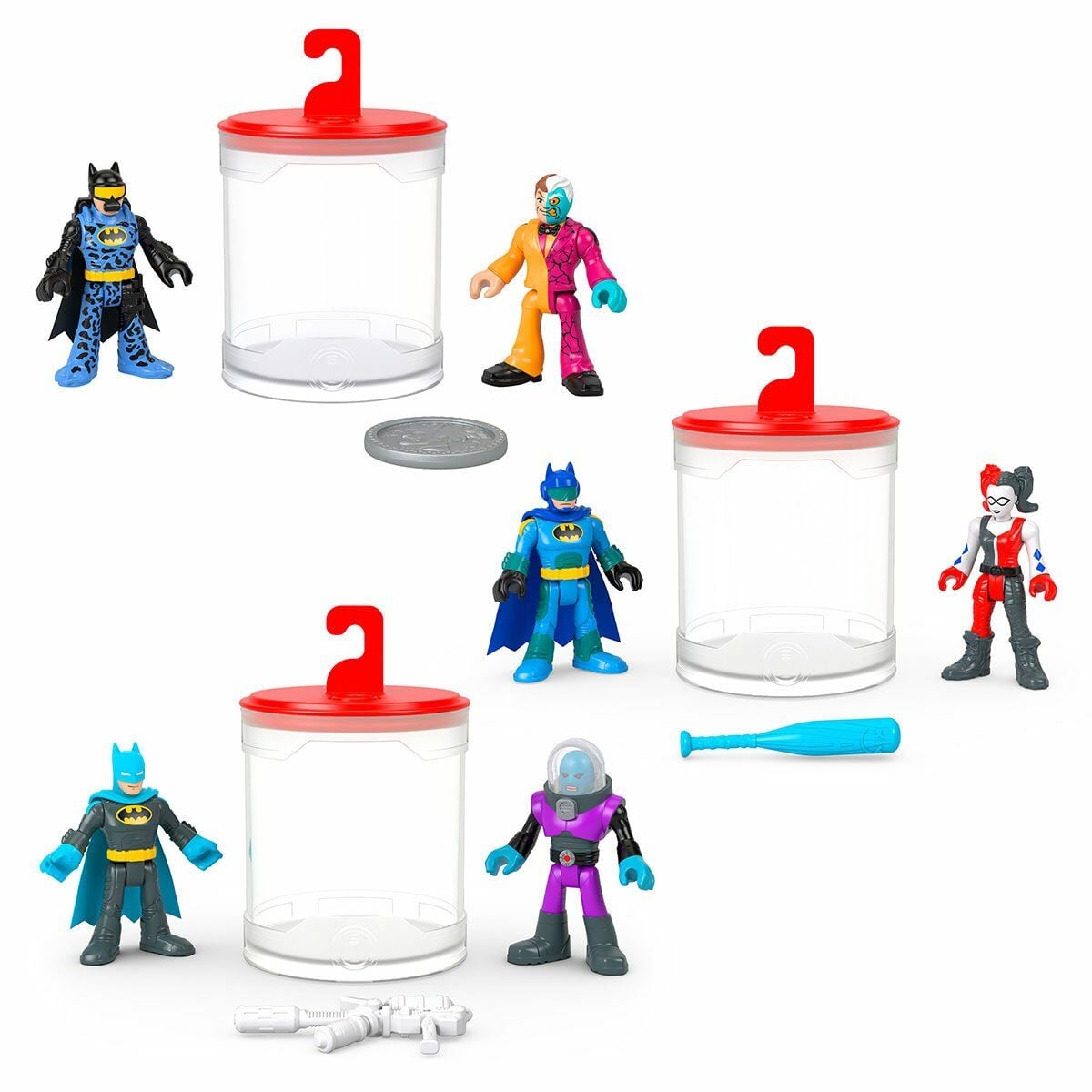 Hmx60 Imaginext® Dc Super Friends™Color Changers Temel Figür Seti
