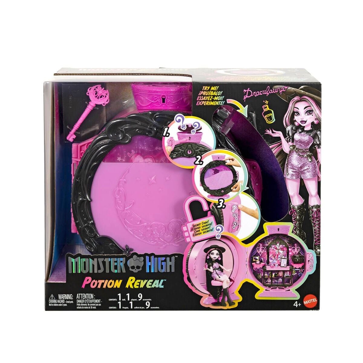 Jkd76 Monster High Draculauranın İKsir Kazanı Oyun Setin