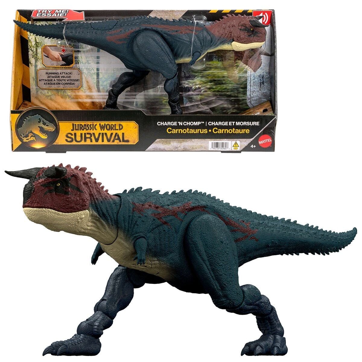 Jkg85 Jurassic World Carnotaurus Figürü
