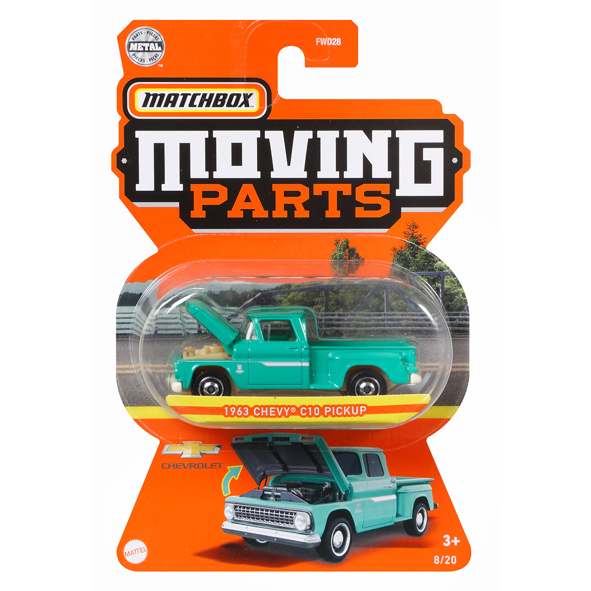 Fwd28 Matchbox™ 1:64 Arabalar (Açılır Parçalar) Asorti Seçilemez.