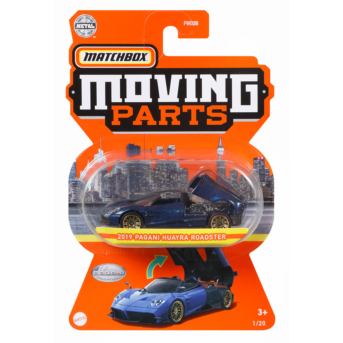 Fwd28 Matchbox™ 1:64 Arabalar (Açılır Parçalar) Asorti Seçilemez.