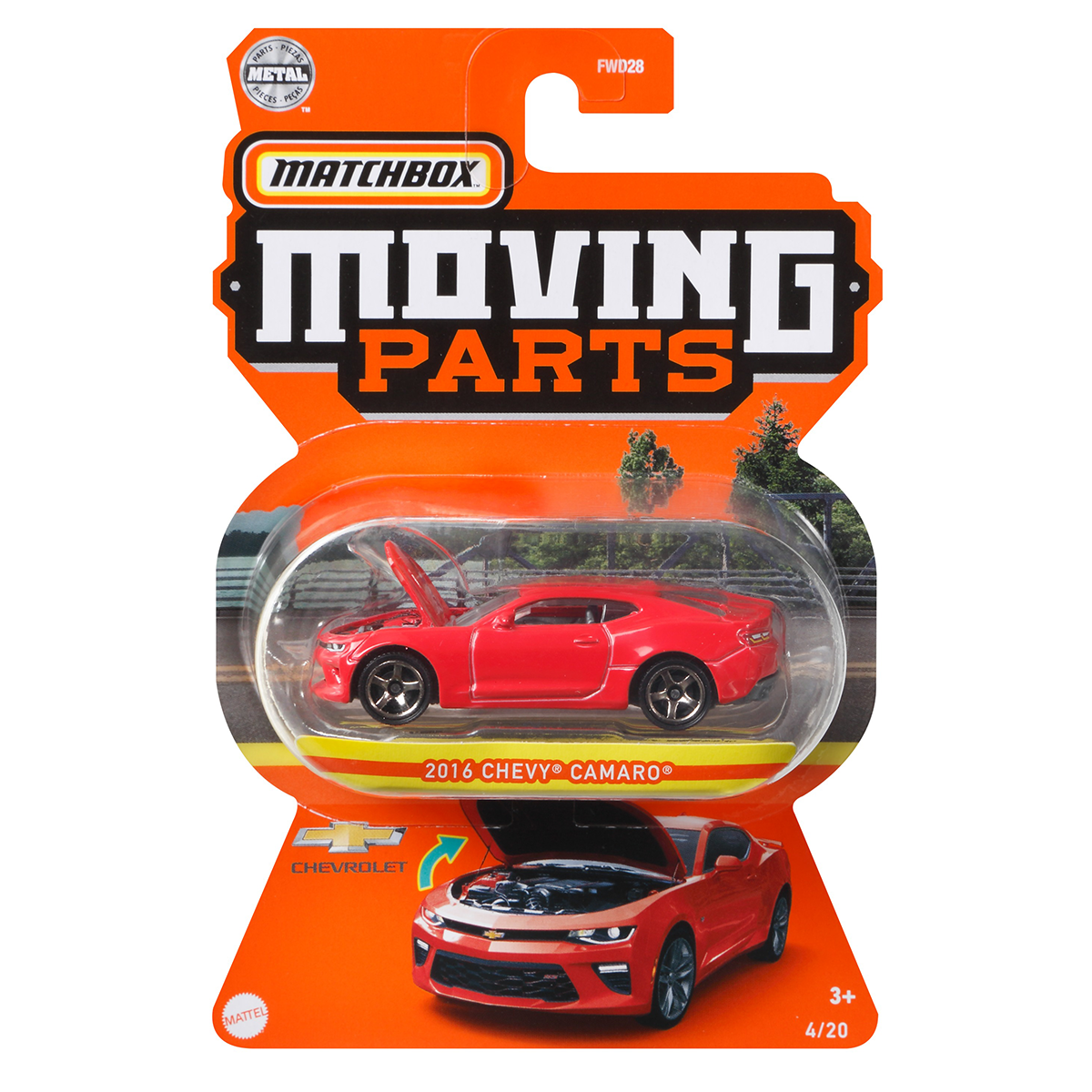 Fwd28 Matchbox™ 1:64 Arabalar (Açılır Parçalar) Asorti Seçilemez.