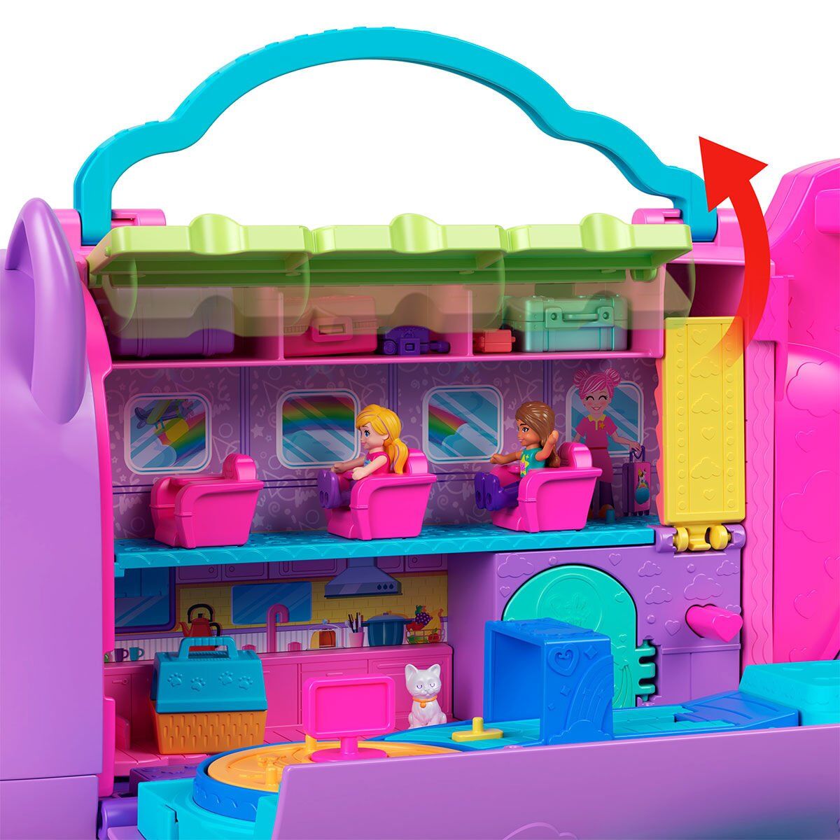 Hwp19 Polly Pocket Adventures In Rio Uçak Oyun Seti