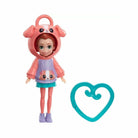 Hkv98 Polly Pocket Kapüşonlu Bebekler