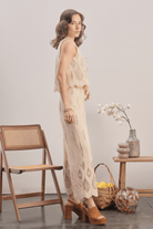 Mavlo-Boho Nakışlı Pantolon-Pantolon-4-Milagron.com