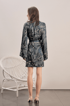 Mavlo-Marine Mini Elbise-Elbise-4-Milagron.com