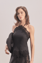 Mavlo-Midnight Bloom Nakışlı Top-Top-1-Milagron.com