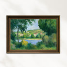 Maximilien Luce - Ağaçların Arasından Rolleboise’In Etekleri