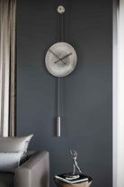 Mclocks-Serenity 45 antik krom Dekoratif duvar saati-Duvar Saati-2-Milagron.com